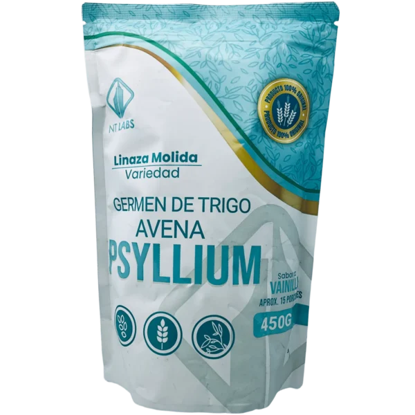 Linaza Molida con Germen de Trigo, Avena y Psylliu_salusabor.com