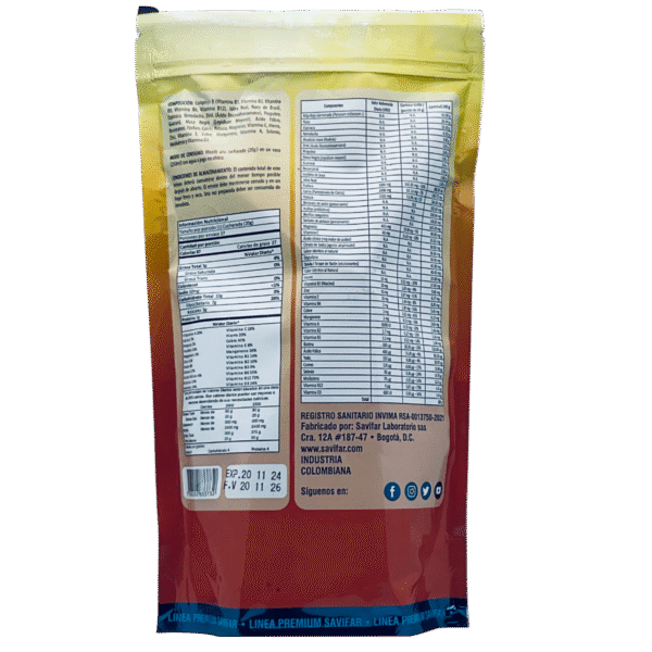 VTCEB 550 GRAMOS saludsabor.com
