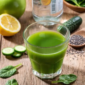Jugo Verde Rico en Colágeno saludsabor.com