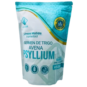 Linaza _Molida _con _Germen _de _Trigo, Avena y Psyllium_salusabor.com