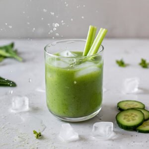 mezcla detox de pepino apio y espinaca saludsabor.com