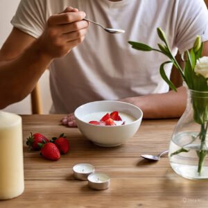 yogur en la noche saludsabor.com